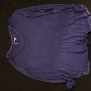 Lane Bryant Long sleeve thin material purple shirt size 18/20